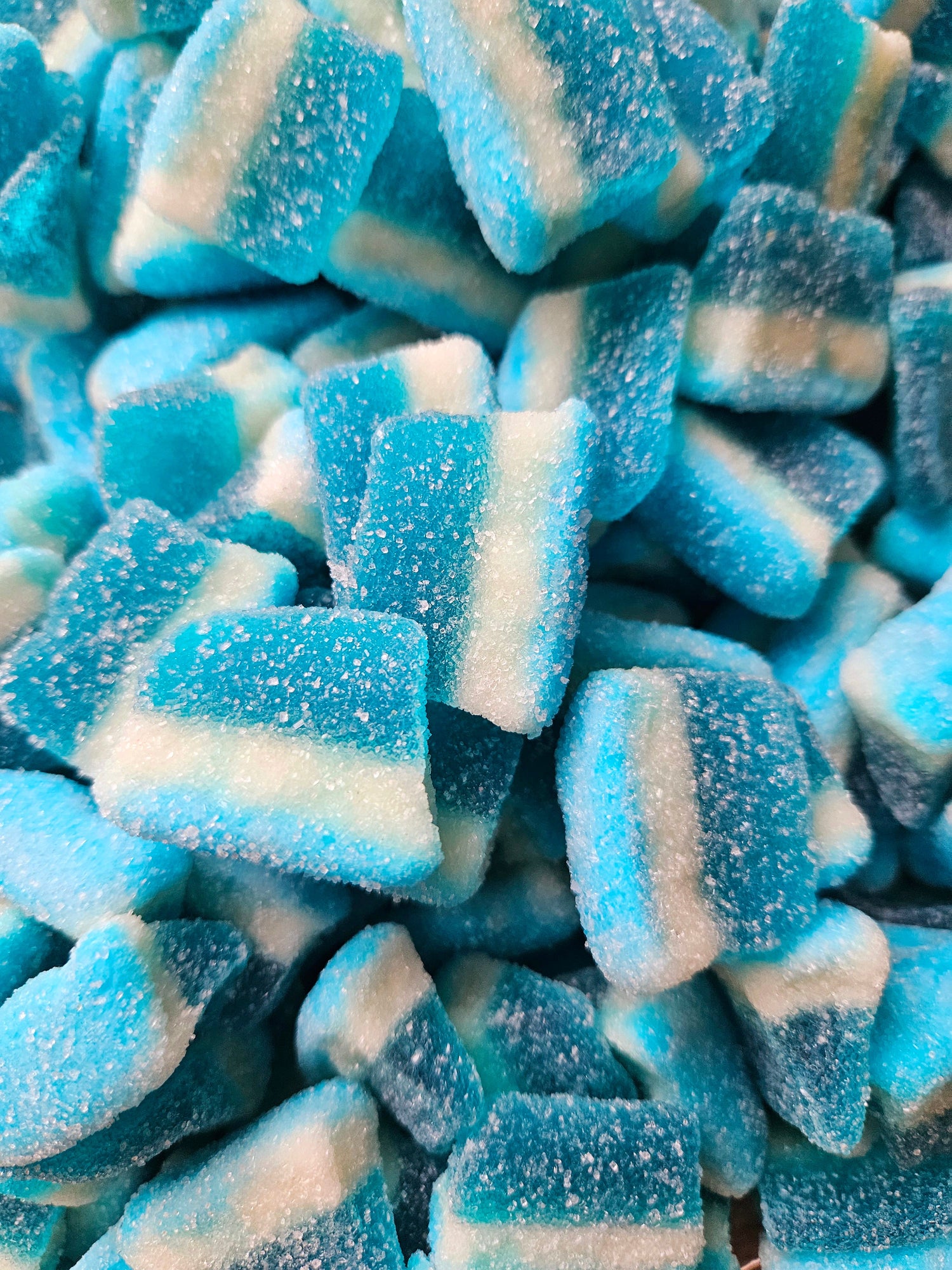 Blue Raspberry Slices