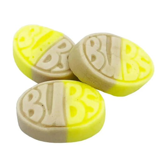 BUBS Banana & Caramel Foam Sweets 1kg bag